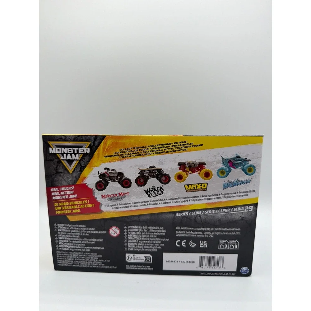 2026 Monster Jam Tech Deck Wreck Deck 1:24 Series 29 Spin Master New